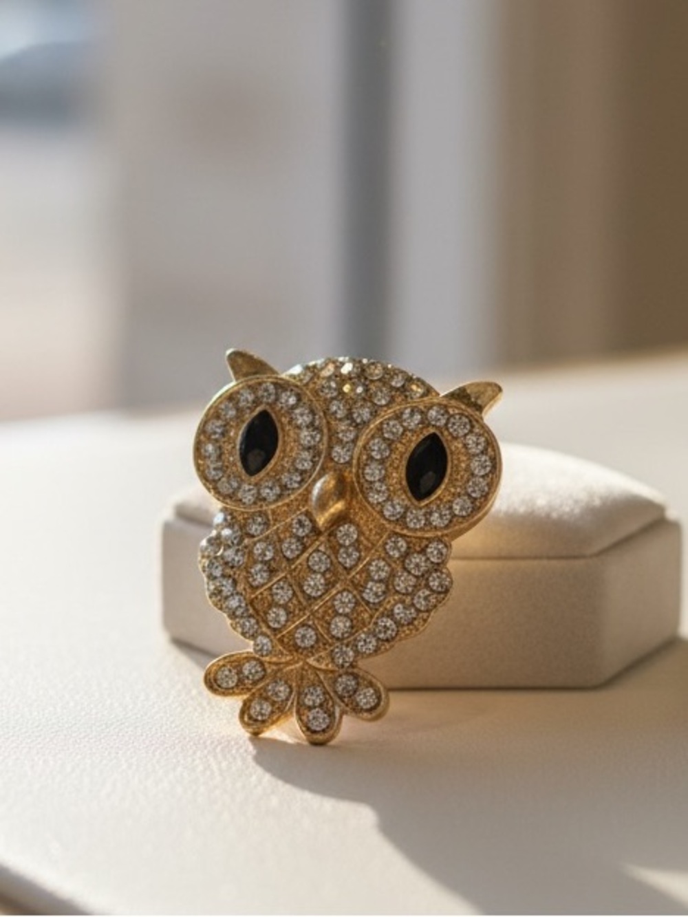 Bling Owl Brooch 🆕